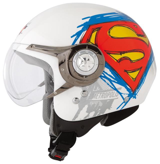 MOTO E MOTO | Caschi » Axo » Axo » Axo Glory WB Superman White WB