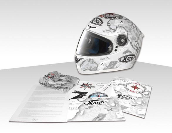 Carlos Checa Helmet