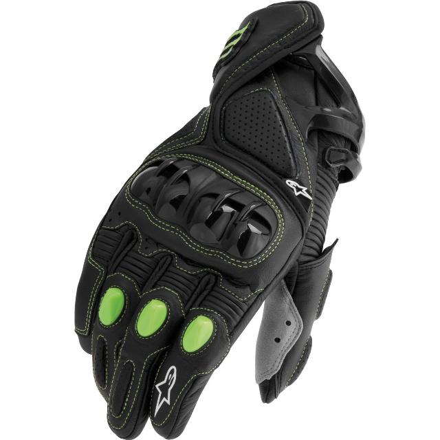 MOTO E MOTO  Abbigliamento » Guanti Estivi » Alpinestars » Guanti  Alpinestars M1 Monster Energy Neri