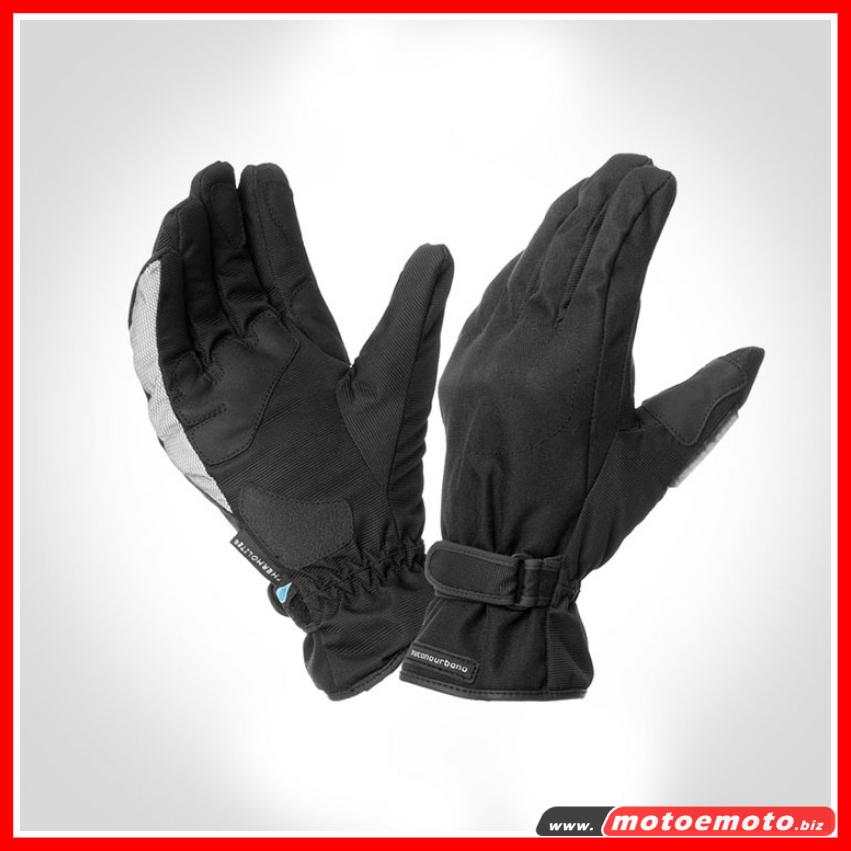 GUANTI MOTO PASSWORD CE IMPERMEABILE INVERNALE TOUCH TUCANO URBANO NERO XXL