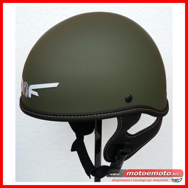 Casco Moto Retrò Mezza Conchiglia - DOT Omologato, Visiera, Aperto Per Uomo E Donna - Foto 2