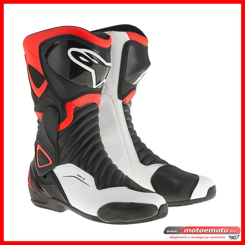 Stivale da moto SMX 5 alpinestars sportivo bianco