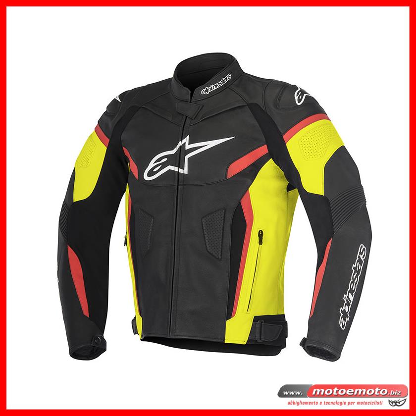 alpinestars giacca pelle