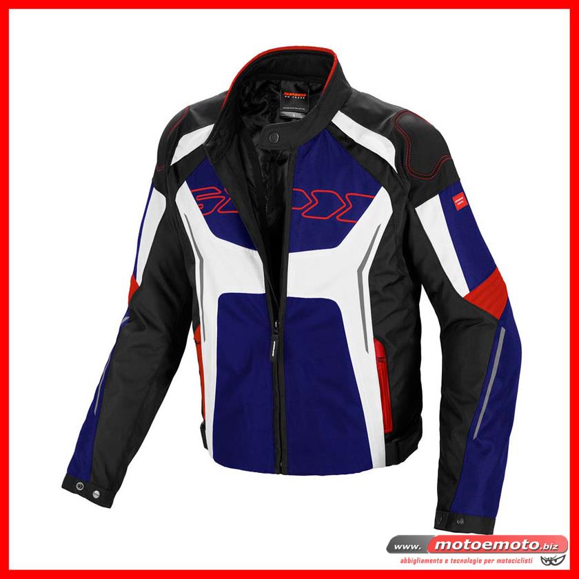 Berik Avenue Giacca tessile motociclistica Nero//Grigio scuro 50