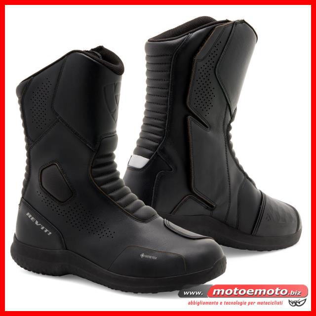 MOTO E MOTO Technical Wear Touring Boots Rev it Revit Link Gtx Boot Black