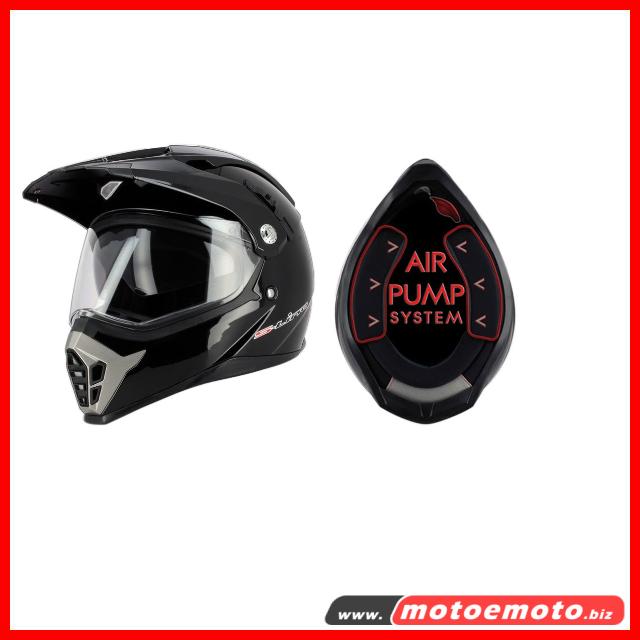 Casco S Line Enduro Air Pump S610 Negro M Casco S Line Enduro Air Pump S610 Negro M