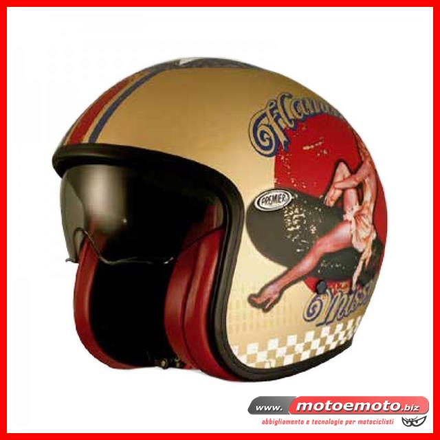 MOTO E MOTO Helmet Jet Helmets Premier Premier Jet Vintage