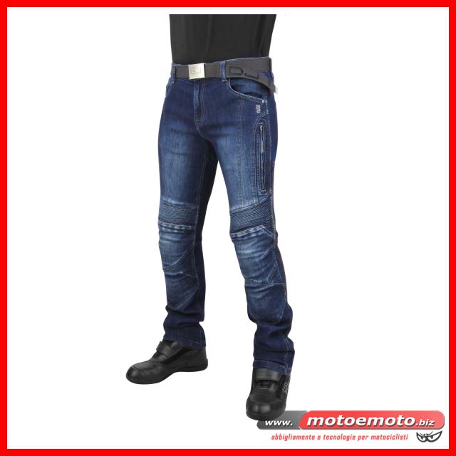 Jeans uomo Oj Muscle Black moto