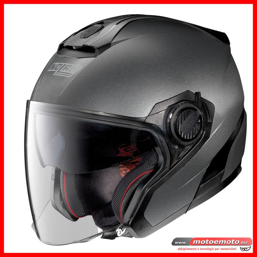 Auroch confiar Sueño MOTO E MOTO | Helmet » Jet Helmets » Nolan » Helmet Jet Nolan N40-5 9 Black  Graphite Matt
