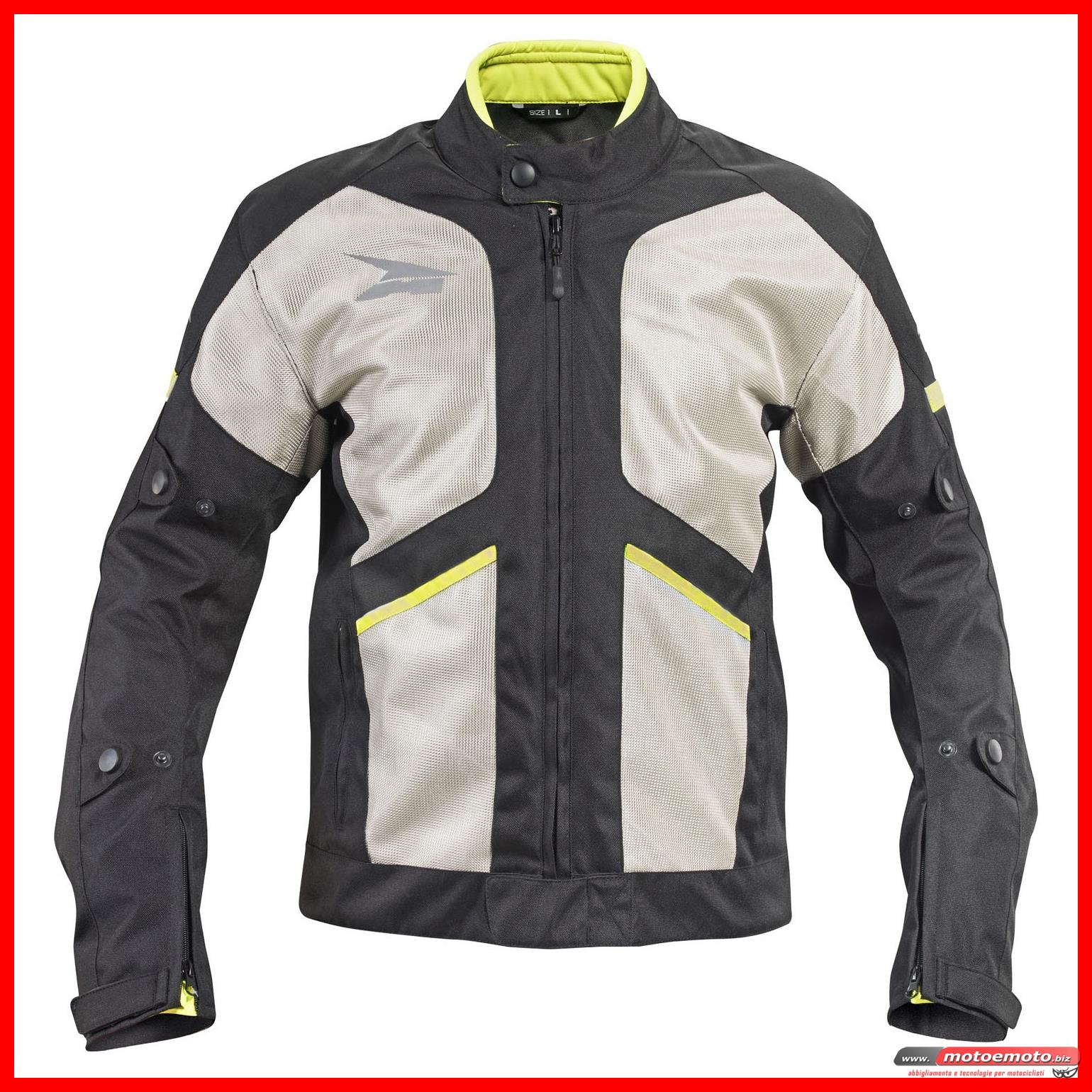 giacca estiva moto traforata