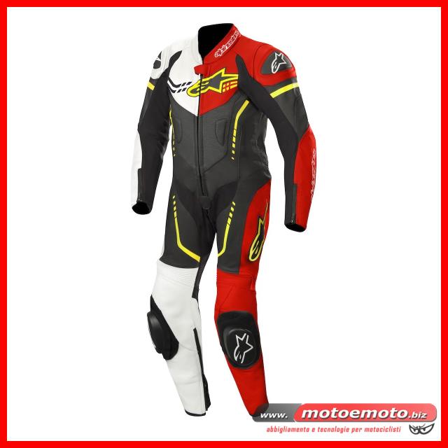 Alpinestars Alpinestars Tuta Moto Gp Force Chaser Maxi Taglia Grande 1030 Rosso Fluo Intera 