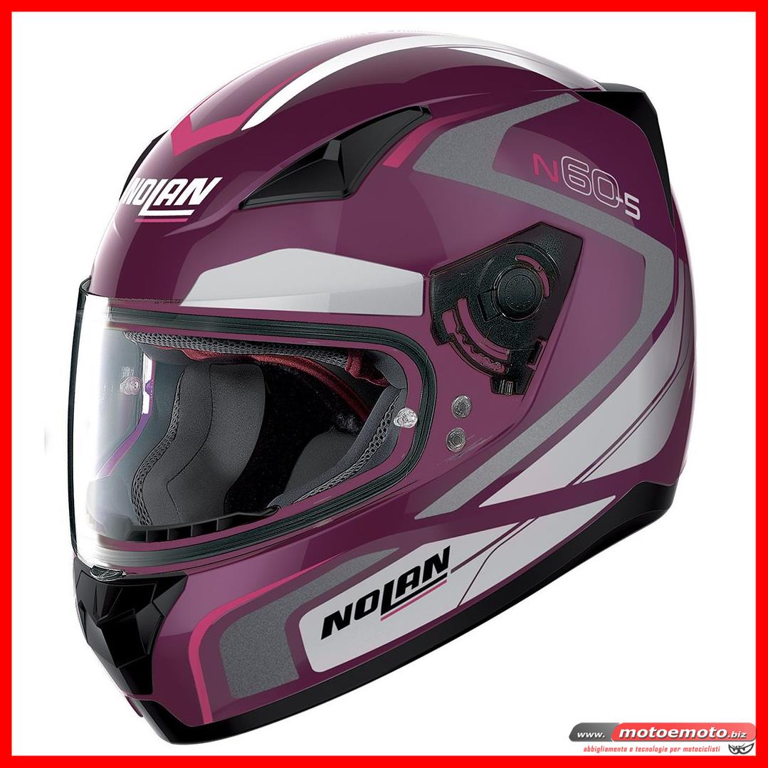 NOLAN N60-5 PRACTICE FUCHSIA KISS XS